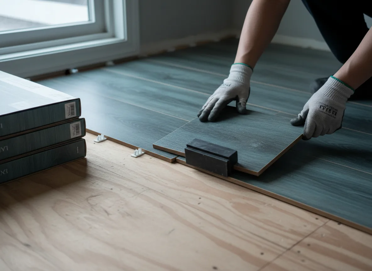 Luxury Vinyl Plank Installation company in Bondurant, WY